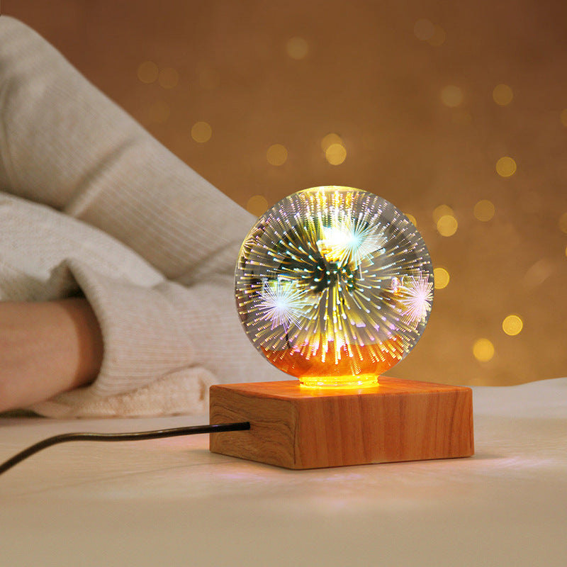 LED 3D FIREWORK NIGHT LIGHT