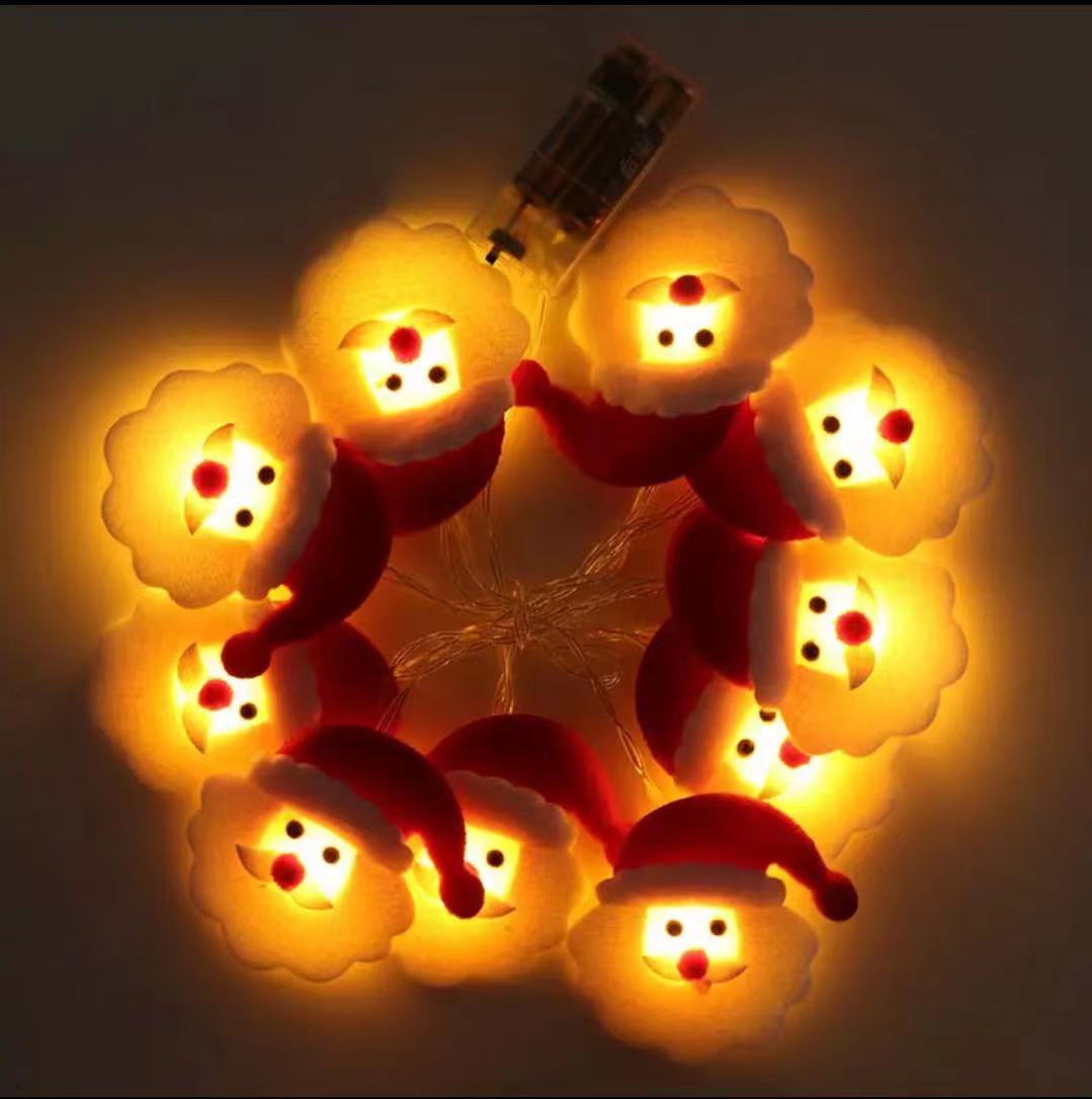 CHRISTMAS SNOWMAN STRING LIGHTS