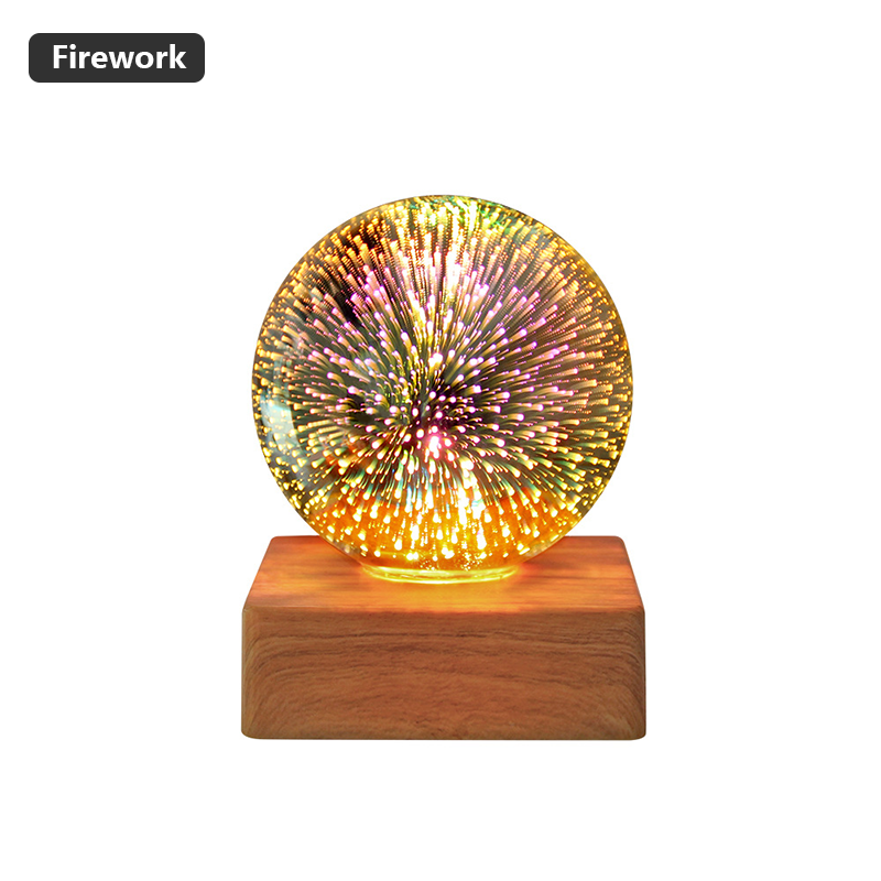 LED 3D FIREWORK NIGHT LIGHT